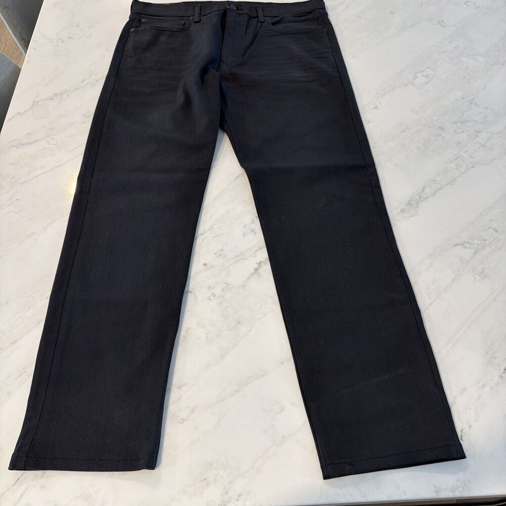 NWOT Levi’s Men’s 502 Taper Fit Jean Black 36 x 31 Minimalist Edgy Americana